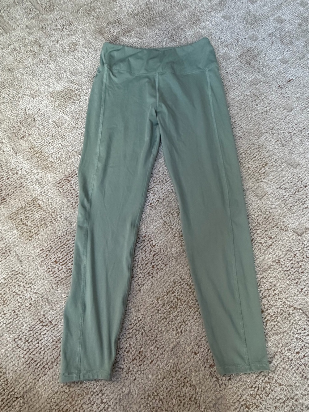 Madewell MWL High Rise Leggings Women’s L Olive Green